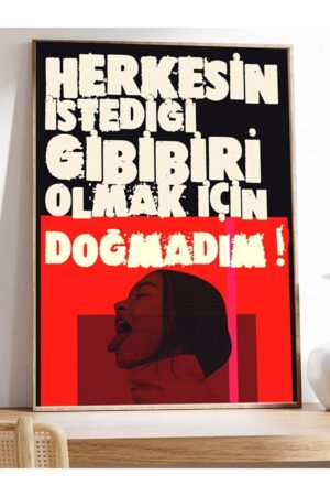 Poster Glenn Gould Modern Art Kuşe Kalın