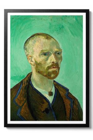 Kağıt Poster Vincent Van Gogh Portre Sanatsal Kuşe Duvar Dekorasyonu