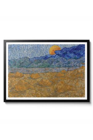 Kağıt Poster Vincent Van Gogh Sheaves And Rising