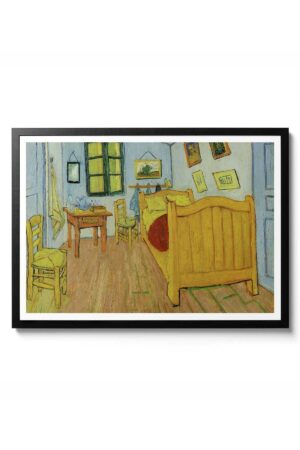 Kağıt Poster Vincent Van Gogh The Bedroom 1888