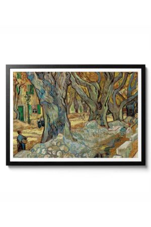 Kağıt Poster Vincent Van Gogh The Large Plane Trees