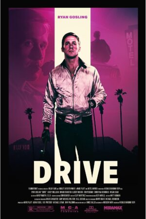 Kağıt Poster Drive Ryan Gosling Kuşe Kalın