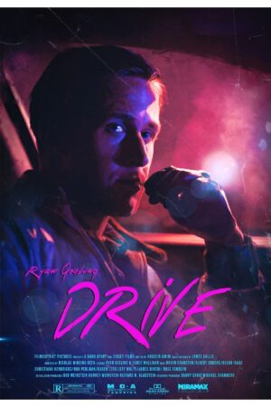 Kağıt Poster Drive Ryan Gosling Kuşe Kalın
