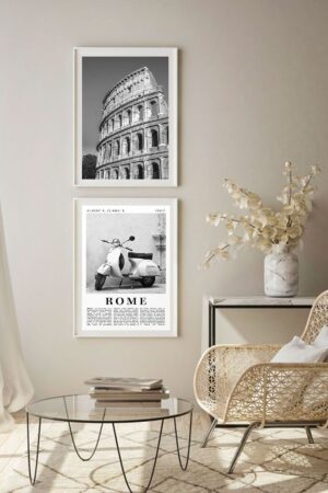 Roma Şehir   Poster Rome 2 Adet