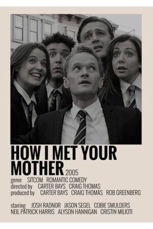 Poster How I Met Your Mother Poster Himym