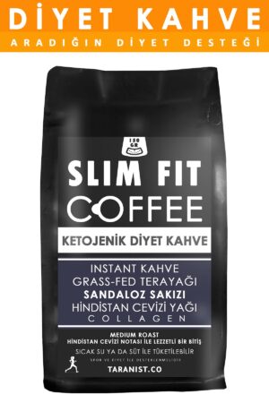 Slim Fit Coffee - Ketojenik Diyet Kahve - Sandaloz Sakızı Kolajen - Detox Fit Kahve