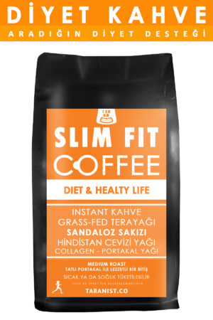 Slim Fit Coffee - Ketojenik Kahve - Sandaloz Sakızı Hindistan Cevizi Kolajen Tatlı Portakal