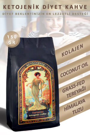 Ketojenik Kahve Kolajen Hindistan Cevizi Yağı Grass Fed Tereyağı Portakal Yağı 150 gr