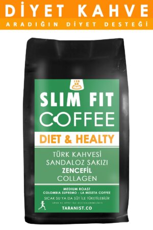 Slim Fit Coffee - Zencefilli Türk Kahvesi- Sandaloz Sakızı Kolajen 150 gr