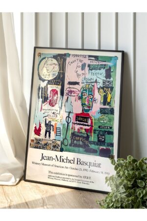 Poster Jean Michel Basquiat Exhibition Sergi 1992