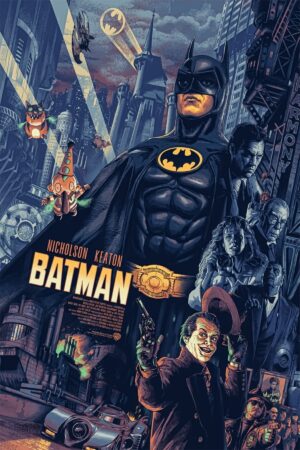 Poster Joker Batman Kuşe Kalın