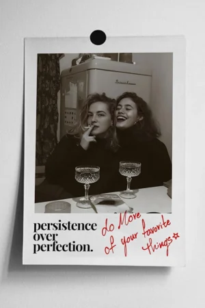 Kağıt Poster - Pinterest Girl Best Friends Polaroid Kız Arkadaş Girls Night
