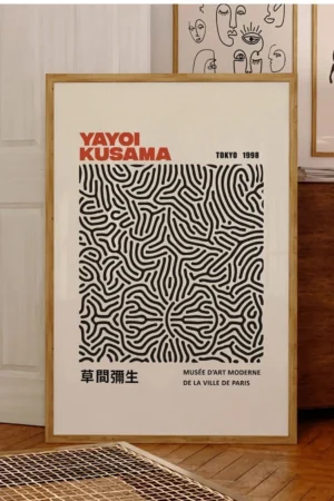 Kağıt Poster - Yayoi Kusama