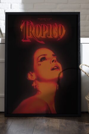 Poster Lana Del Rey Kuşe Kalın Tropico