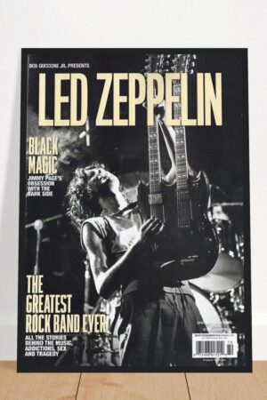 Poster Led Zeppelin Rock / Metal Kuşe Kalın