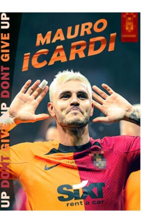 Poster Mauro Icardi Kuşe Kalın