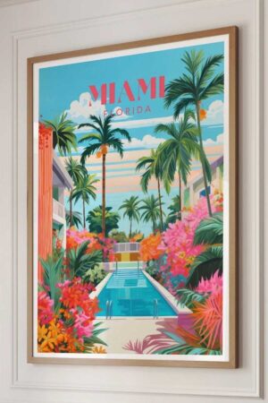Poster Miami Seyahat