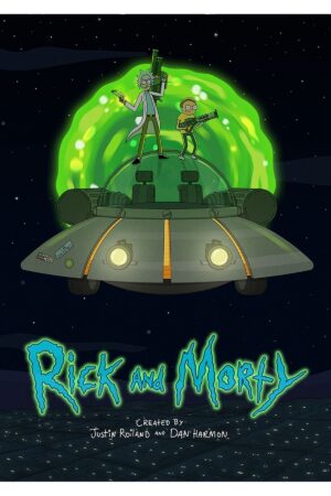 Poster Rick And Morty Kuşe Kalın