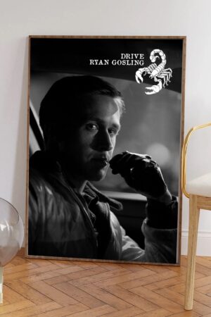 Poster Ryan Gosling Drive Kuşe Kalın