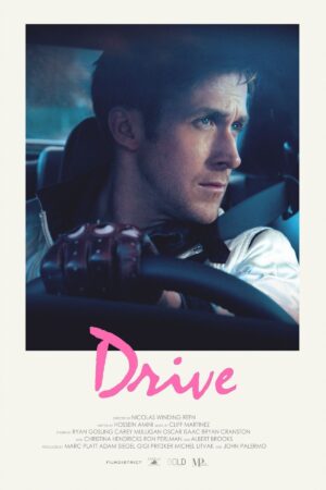 Poster Ryan Gosling Drive Kuşe Kalın