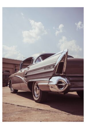 Poster Buick Roadmaster Klasik Araba Kuşe Kalın