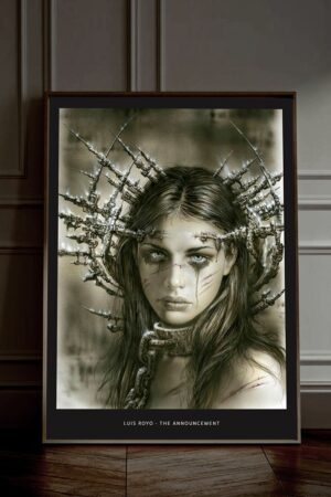 Poster The Announcement Luis Royo Gotik Kuşe Kalın