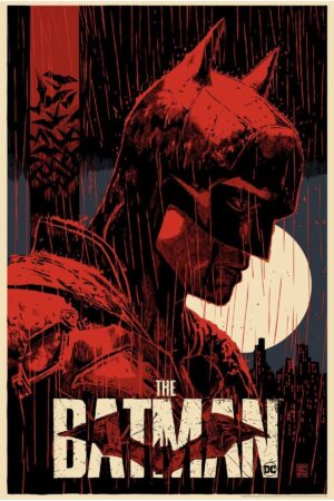 Poster The Batman Kuşe Kalın