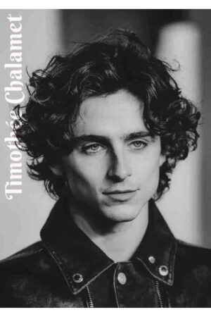 Poster Timothée Chalamet Kalın Kuşe