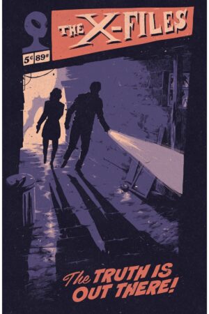 Poster X Files Kuşe Kalın