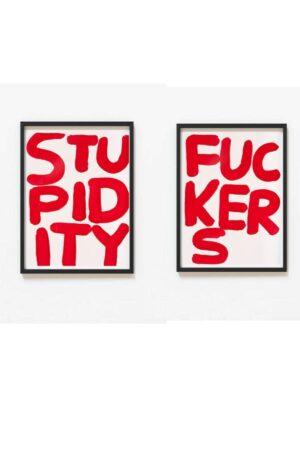 David Shrigley Kağıt Poster Illüstrasyon