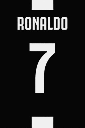 Poster Christiano Ronaldo Kalın Kuşe Erkek Çocuk Odası Dekorasyonu