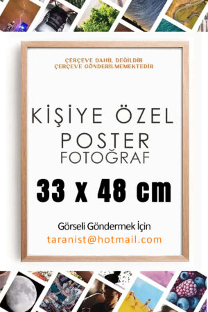 Çerçevesiz Kişiye Özel Fotoğraf Baskı - 1 Adet 33 x 48 Cm