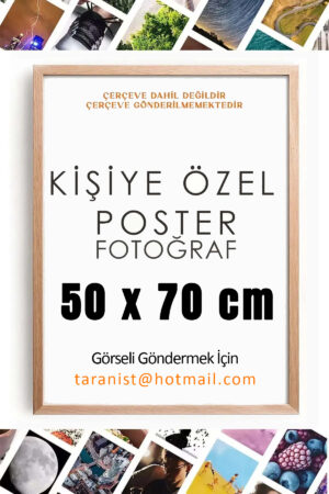 Çerçevesiz Kişiye Özel Fotoğraf Baskı - 1 Adet 50 x 70 Cm