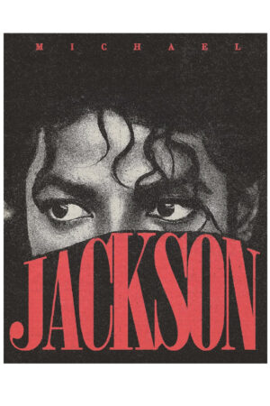 Poster - Michael Jackson Album Cover - Retro Music Kalın Kuşe Kağıt