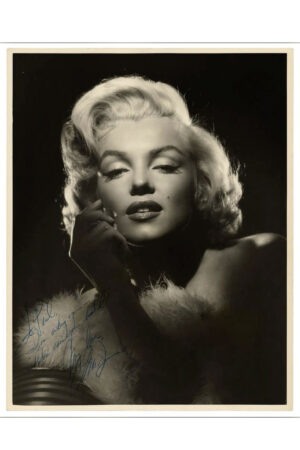 Poster - Marilyn Monroe Glam Portrait - Arzulanan Kadın Ve Bolluk Manifesti