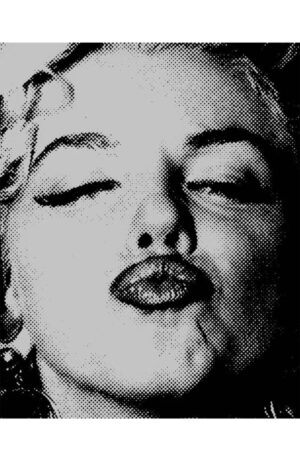 Poster - Marilyn Monroe Dollar Art Arzulanan Kadın Ve Bolluk Manifesti