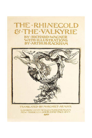 Poster - The Rhinegold Wagner - Vintage Opera Melek Posteri