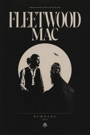 Poster - Fleetwood Mac Album - Retro Music Band Kalın Kuşe Kağıt