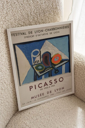 Poster - Picasso Festival de Lyon Charbonnieres - Vintage French Poster Art