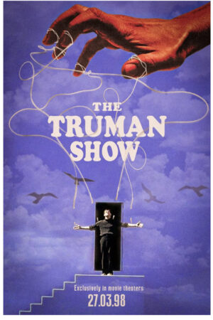 Poster - The Truman Show Movie Poster - Classic Jim Carrey