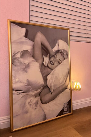 Poster - Mariyln Monroe - Retro Fotoğraf Wall Art