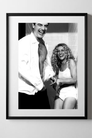 Kağıt Poster - Sex And The City Mr. Big and Carrie
