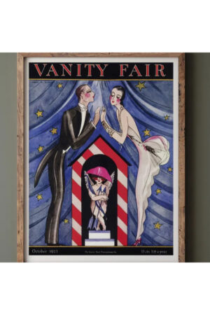 Poster - Vanity Fair Kapak Tasarımı - Retro Dergi Posteri