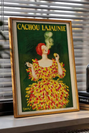 Poster - Cachou Lajaunie Vintage Reklam - Fransız Poster