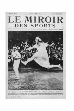 Poster Le Miroir Des Sports Siyah Beyaz Vintage Poster