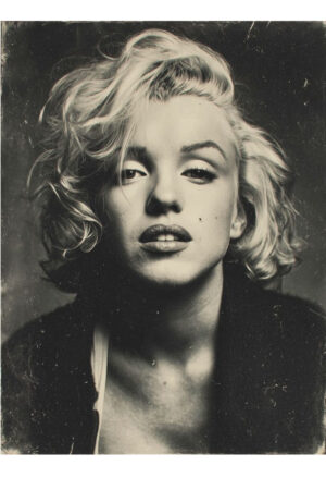 Poster - Marilyn Monroe Arzulanan Kadın Ve Bolluk Manifesti