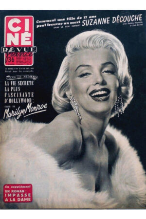 Poster - Marilyn Monroe Magazine Cover - Arzulanan Kadın Manifesti